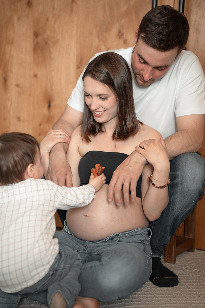Christoph, Magdalena & Sebastian – Babybauchshooting 10